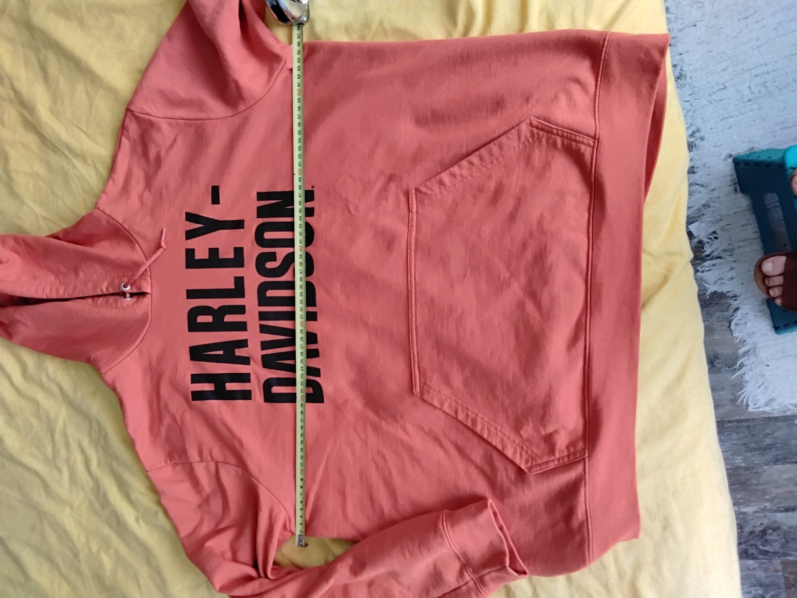 Harley Davidson heren hoody oranje maat XL, Ophalen of Verzenden, Tweedehands, Heren
