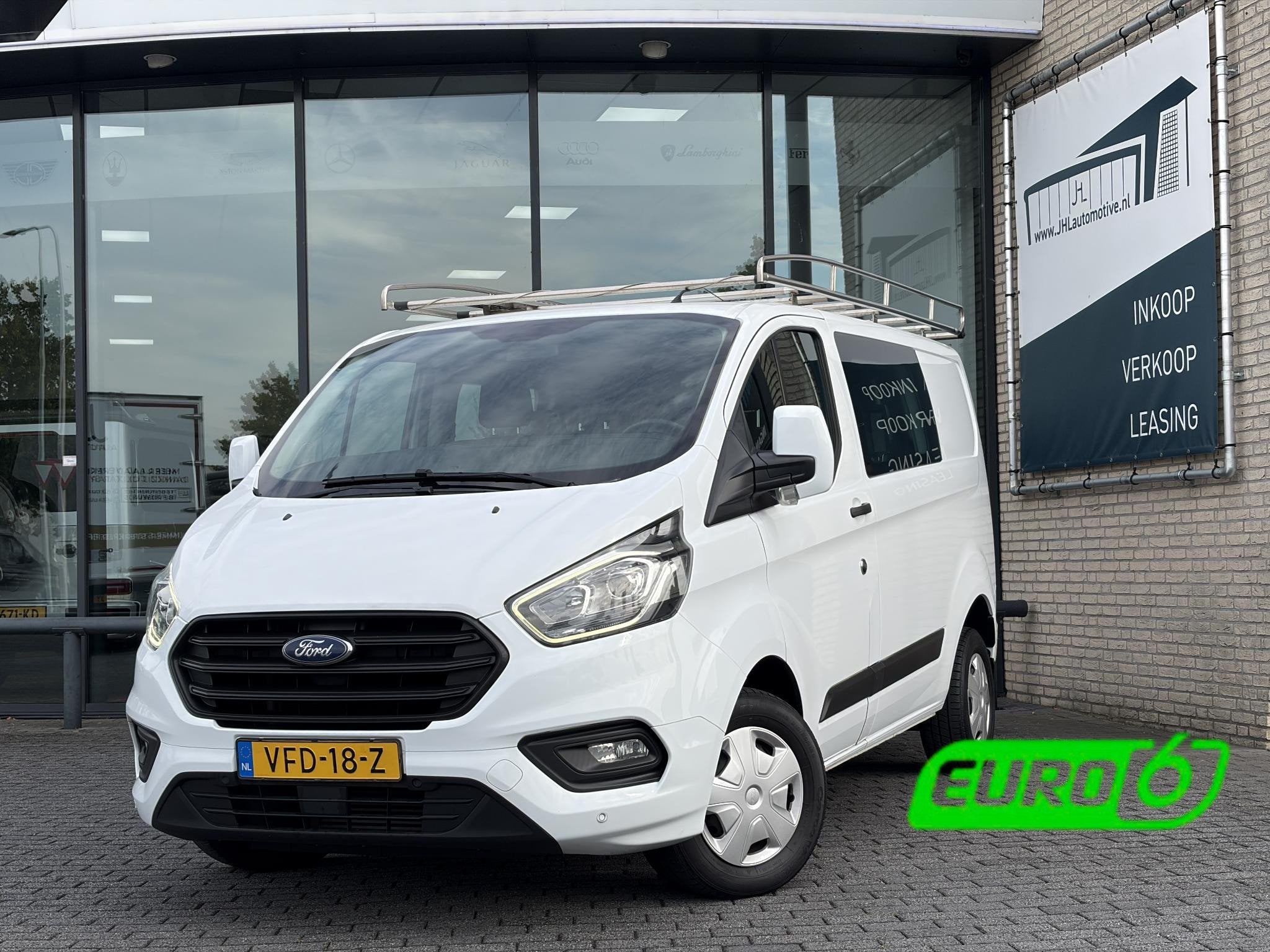 Ford Transit Custom 300 2.0 TDCI L1H1*DUBBEL-CAB*A/C*CRUISE*, Voorwielaandrijving, Euro 6, 4 cilinders, 2500 kg