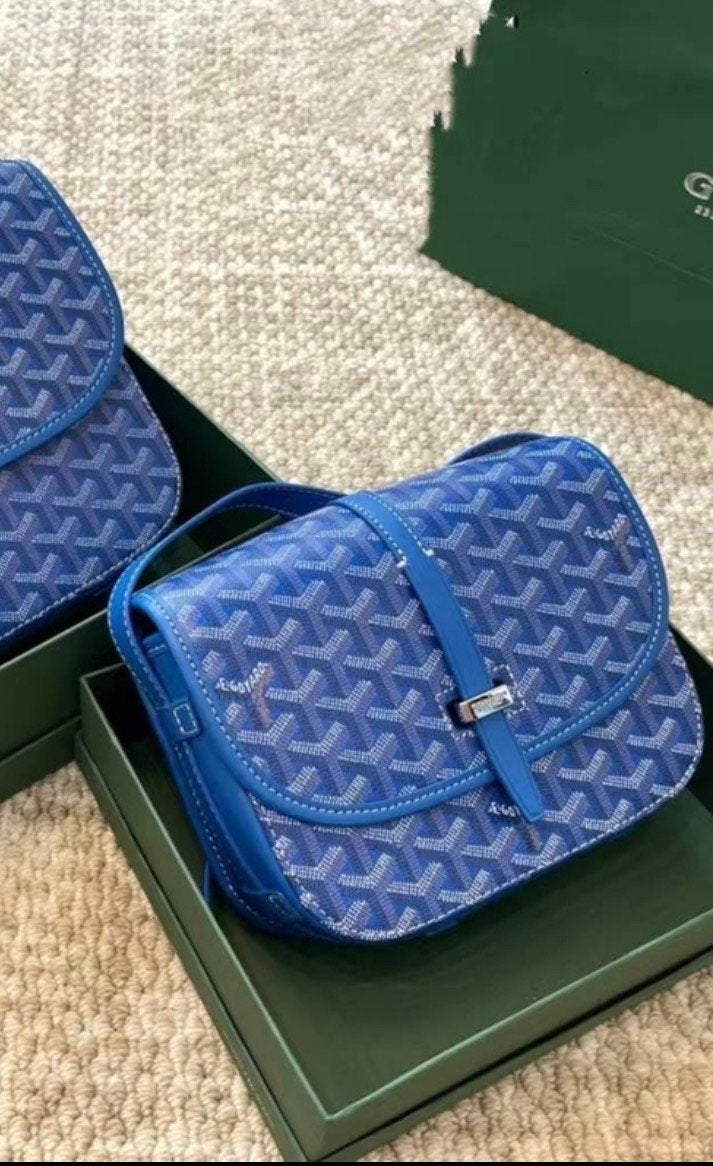 Nieuwe Goyard Schoudertas Heren, Overige merken, Minder dan 30 cm, Verzenden, 25 tot 40 cm
