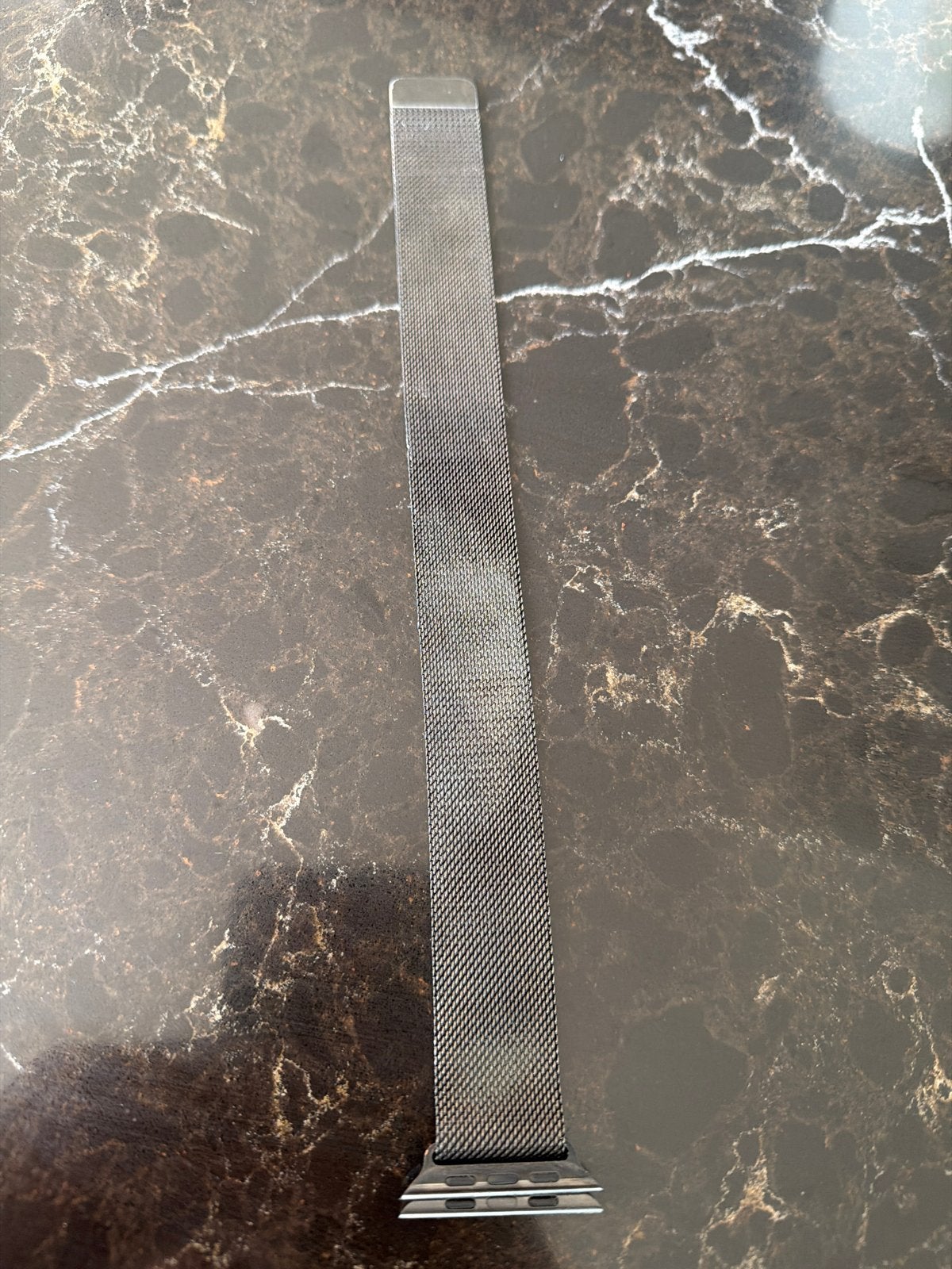 Origineel Milanese Apple Watch bandje 44mm, Ophalen, Zo goed als nieuw