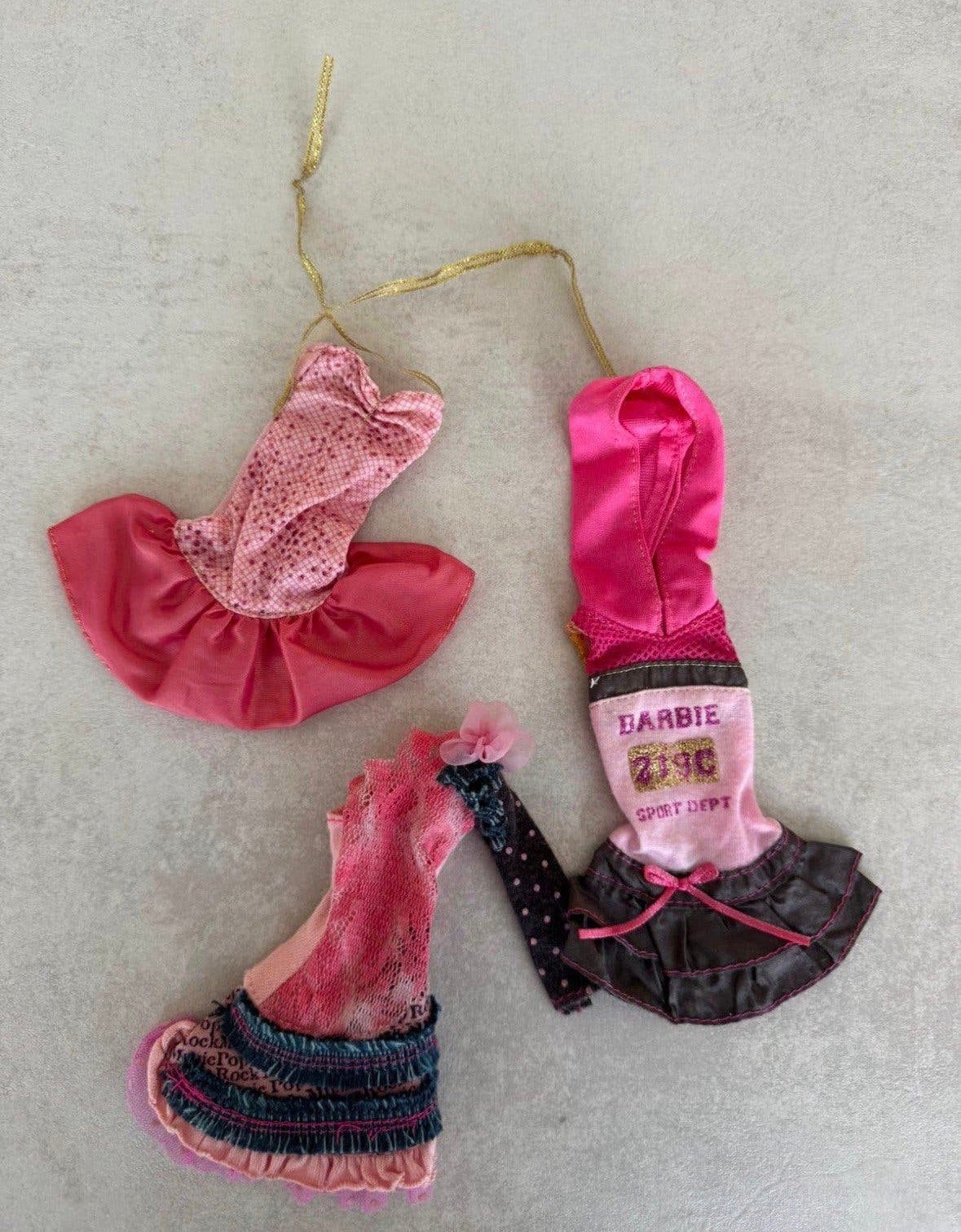 Barbie fashionista jurkjes, Ophalen of Verzenden, Gebruikt, Kleertjes