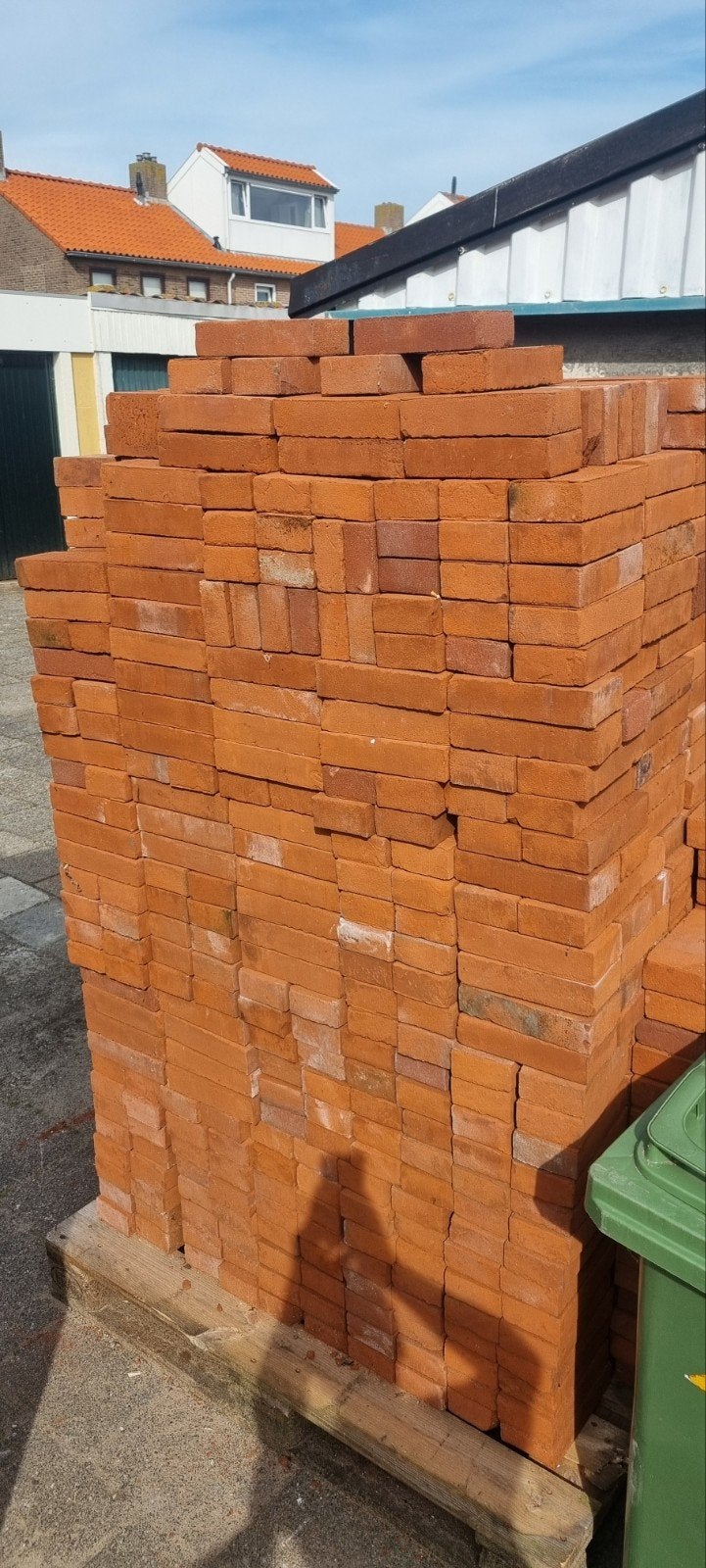 800 metselstenen gratis, Ophalen, Bakstenen