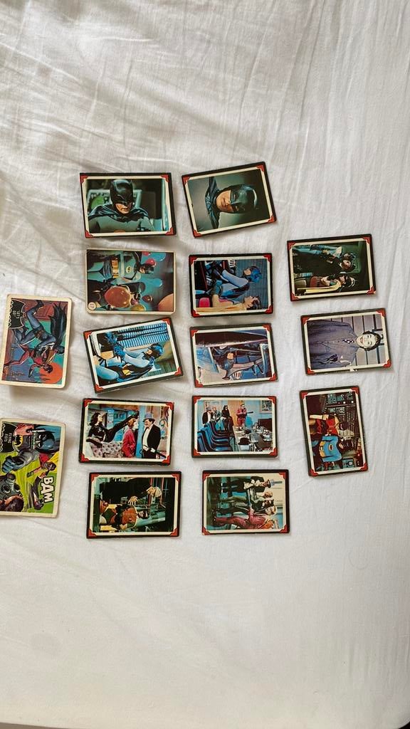 Batman 1966 verzamel plaatjes oa the joker, Hobby en Vrije tijd, Stickers en Plaatjes, Ophalen of Verzenden, Zo goed als nieuw