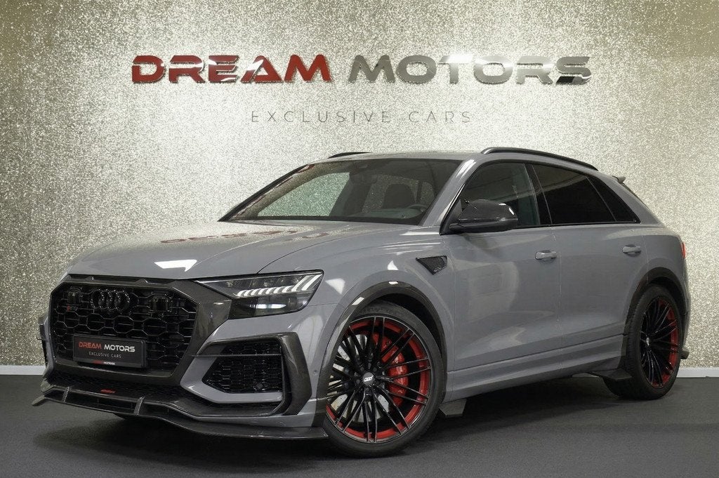 Audi RS Q8 ABT 4.0 TFSI Quattro 700pk | AKRAPOVIC | CARBON |, Gebruikt, 600 pk, Bedrijf, Vierwielaandrijving