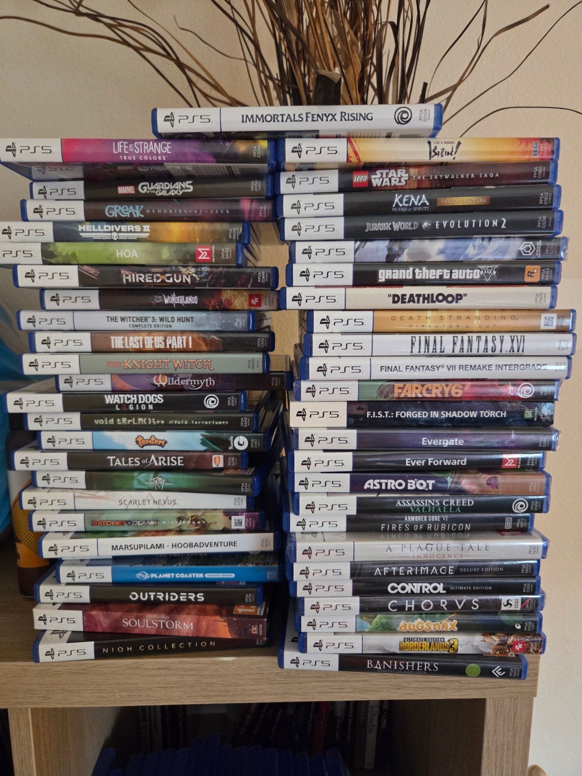 47 stuks  ps5 games +console + 1 controller, Alle leeftijden, Ophalen, Zo goed als nieuw