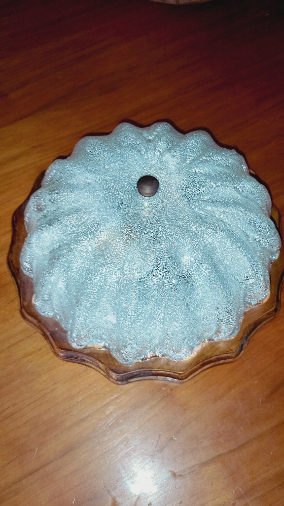 Vintage plafonnière met een ijsglas kap, Antiek en Kunst, Ophalen of Verzenden