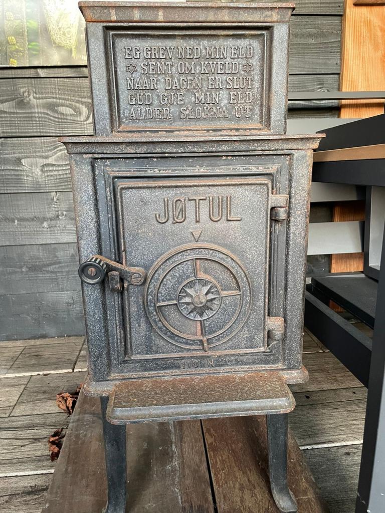 Jotul F118n houtkachel, Huis en Inrichting, Kachels, Ophalen, Gebruikt, Houtkachel, Vrijstaand