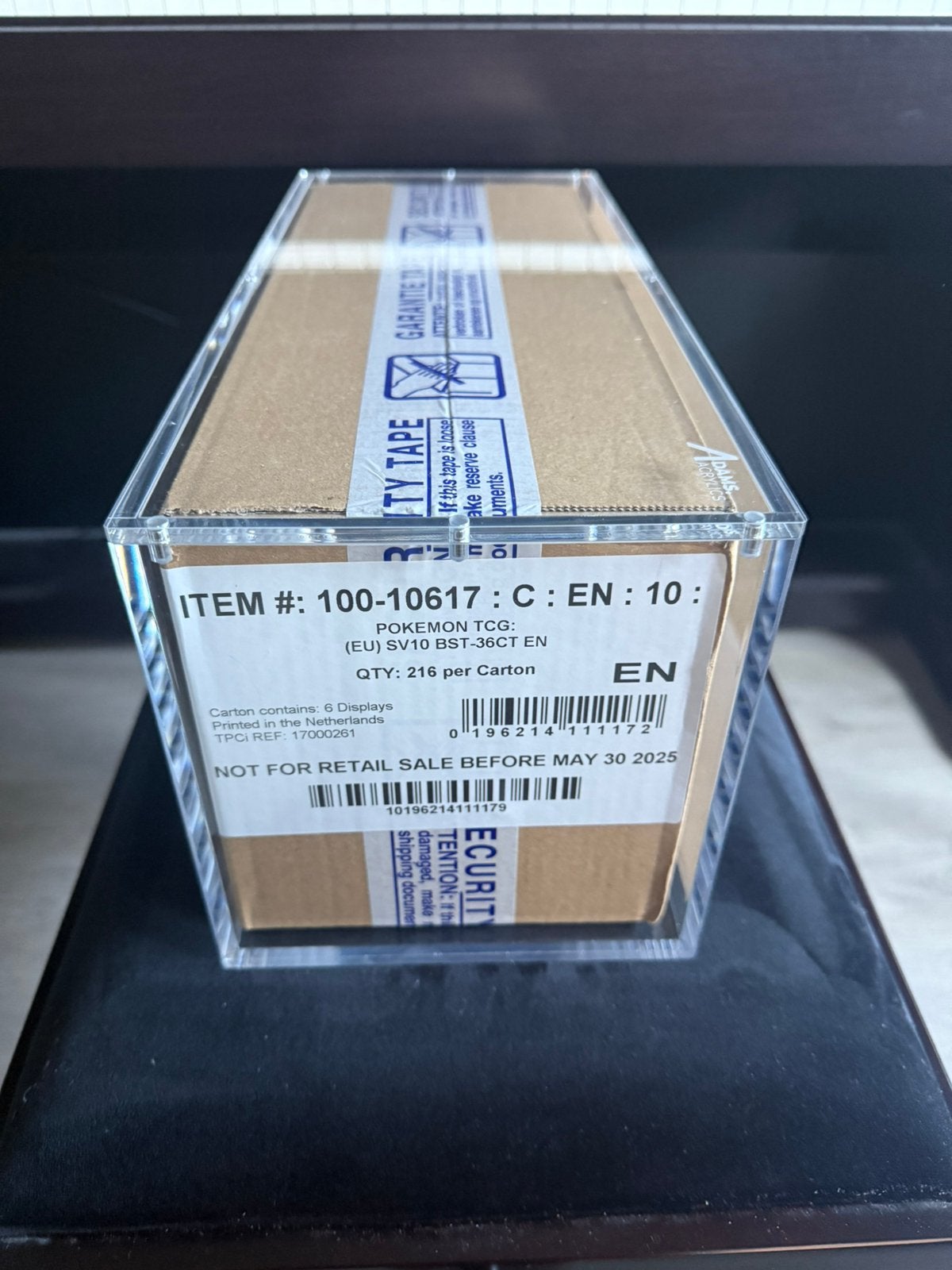 Destined Rivals Boosterbox case in acryl, Ophalen, Nieuw, Boosterbox