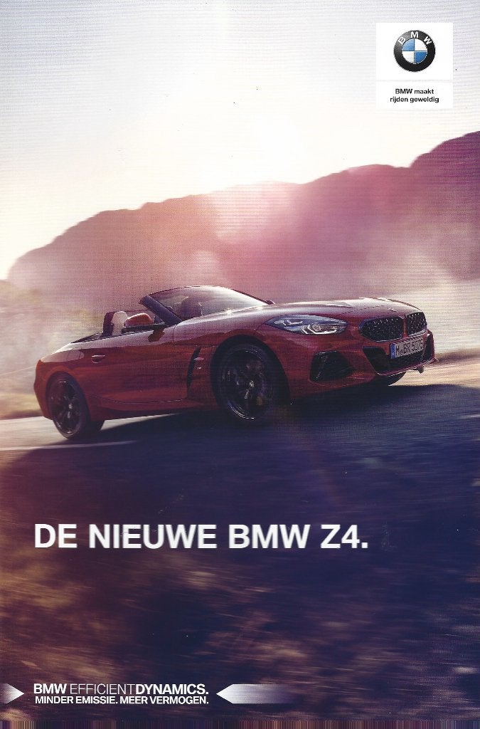 Brochure BMW Z4 2018, Ophalen of Verzenden, Gelezen, BMW