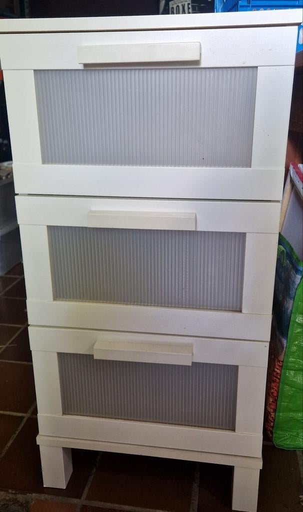 Ladekast Ikea Brimnes, Ophalen, Minder dan 50 cm, Gebruikt, 3 of 4 laden