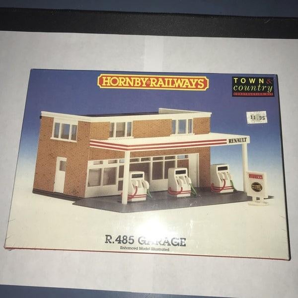 Gezocht: Hornby Renault garage h0 00, Ophalen of Verzenden, Gelijkstroom of Wisselstroom, Brug, Tunnel of Gebouw, Overige merken