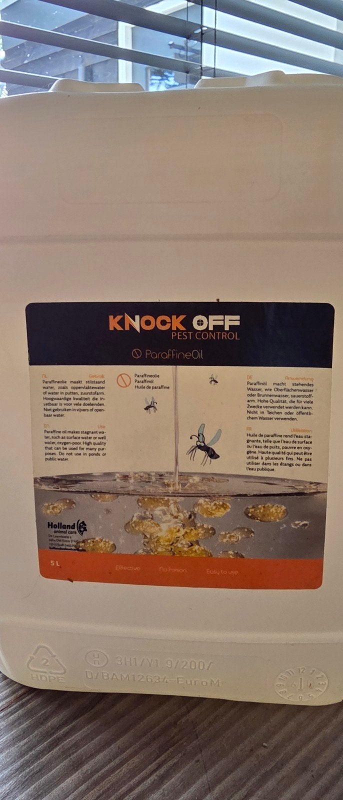 Knock Off Paraffineolie gratis ophalen, Ophalen of Verzenden, Nieuw, Ongediertebestrijding