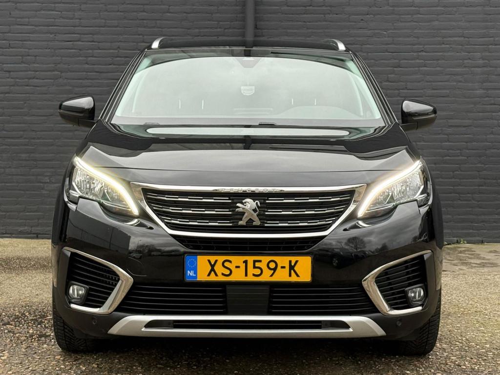 Peugeot 5008 1.2 PureTech Blue Lease Premium 7P| NAVI | CAME, Auto's, Voorwielaandrijving, Gebruikt, 7 stoelen, Zwart
