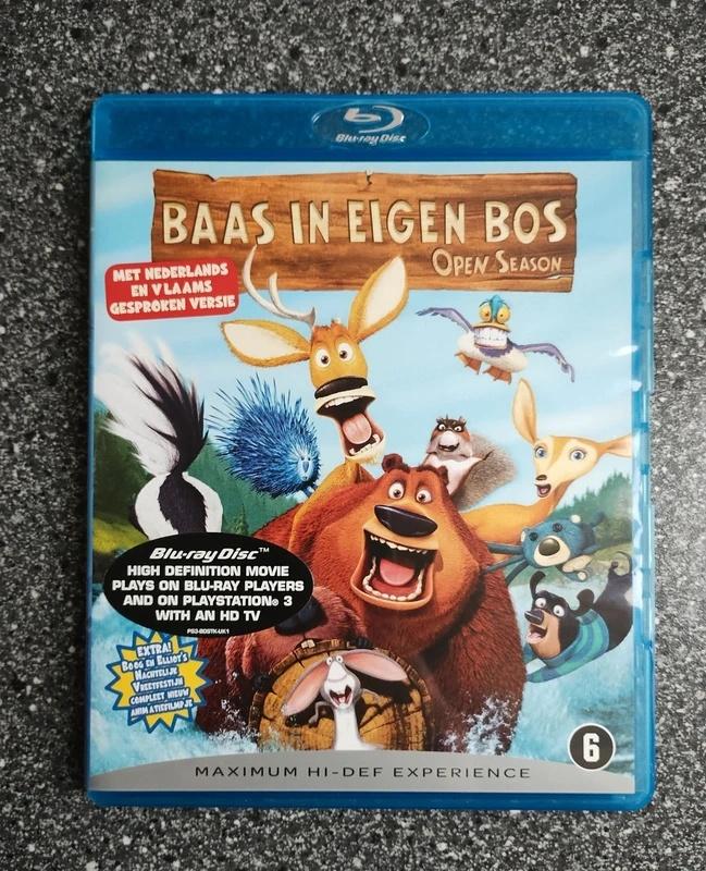 Baas in eigen bos, Cd's en Dvd's, Verzenden, Zo goed als nieuw, Tekenfilms en Animatie
