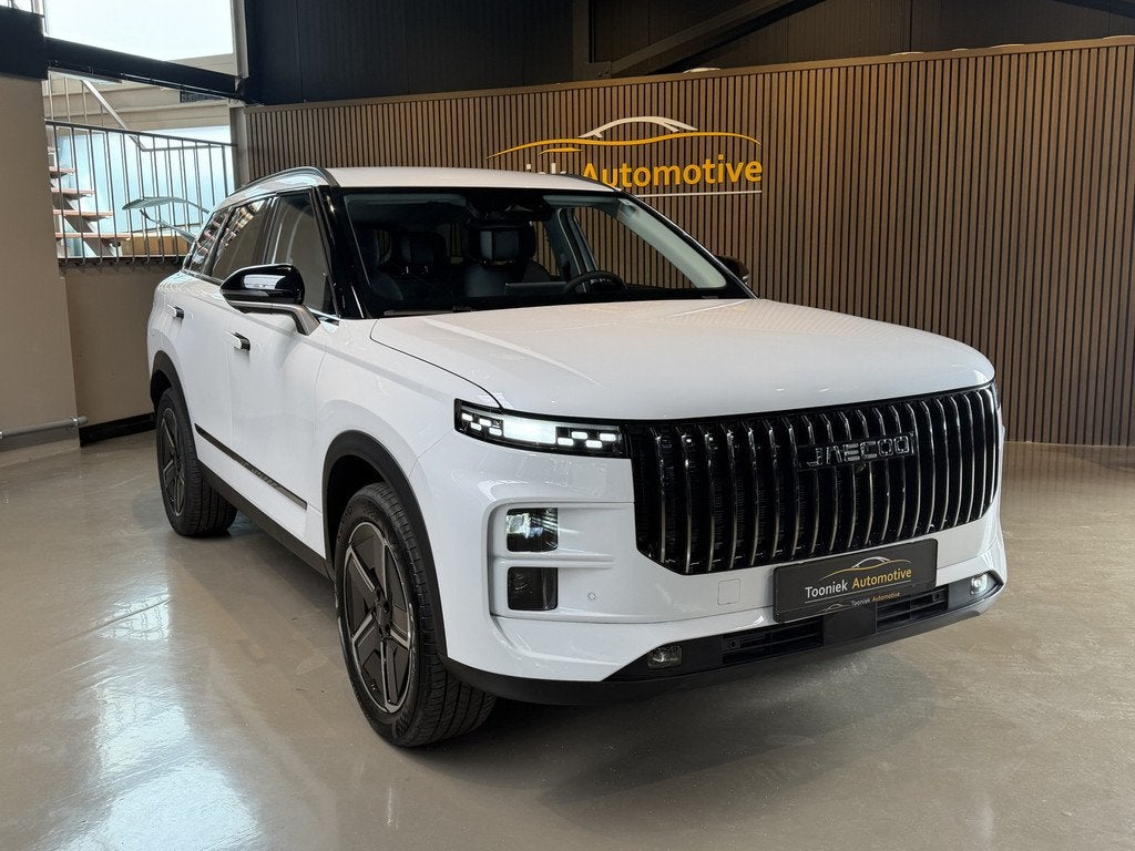 Jaecoo 7 1.5 GDI SHS-P | PHEV SELECTIVE 350PK NAVIGATIE/360, Auto's, Overige Auto's, Huisgarantie, Met garantie (alle), Leder