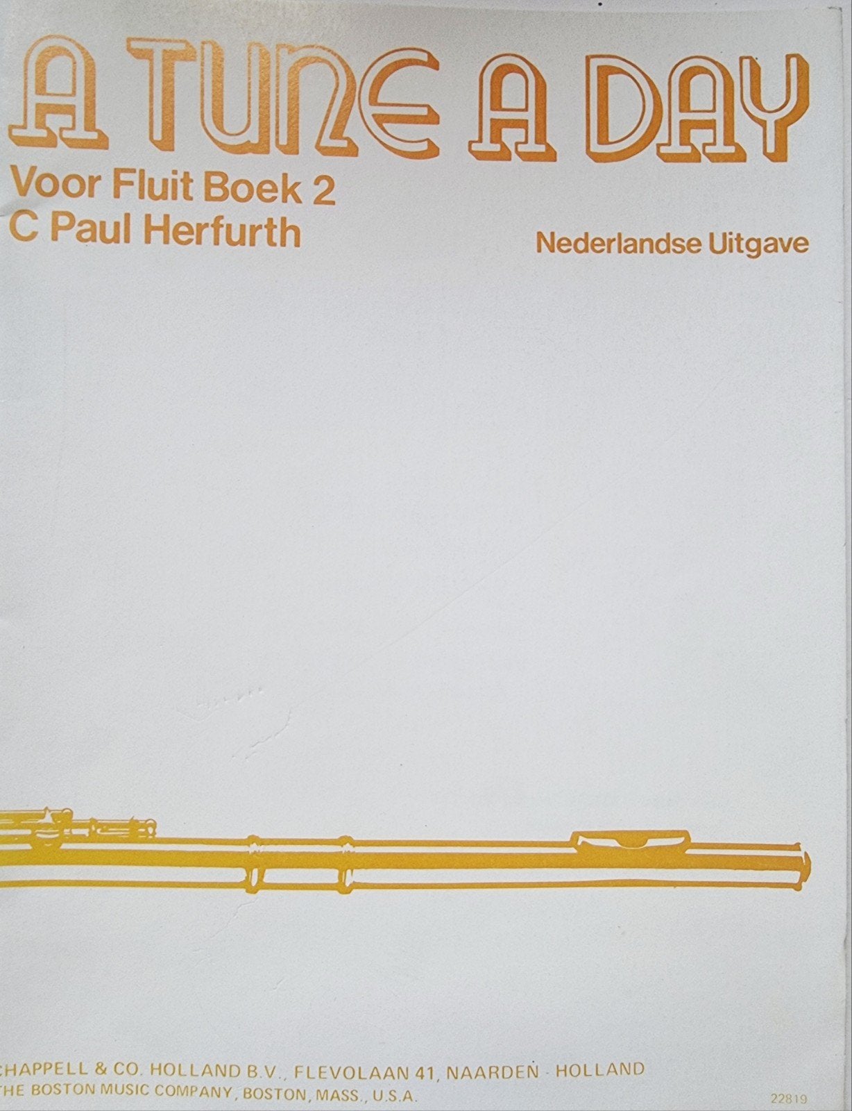 A Tune A Day Voor Fluit Boek 2 - C Paul Herfurt Fl23h, Verzenden, Les of Cursus, Populair, Nieuw