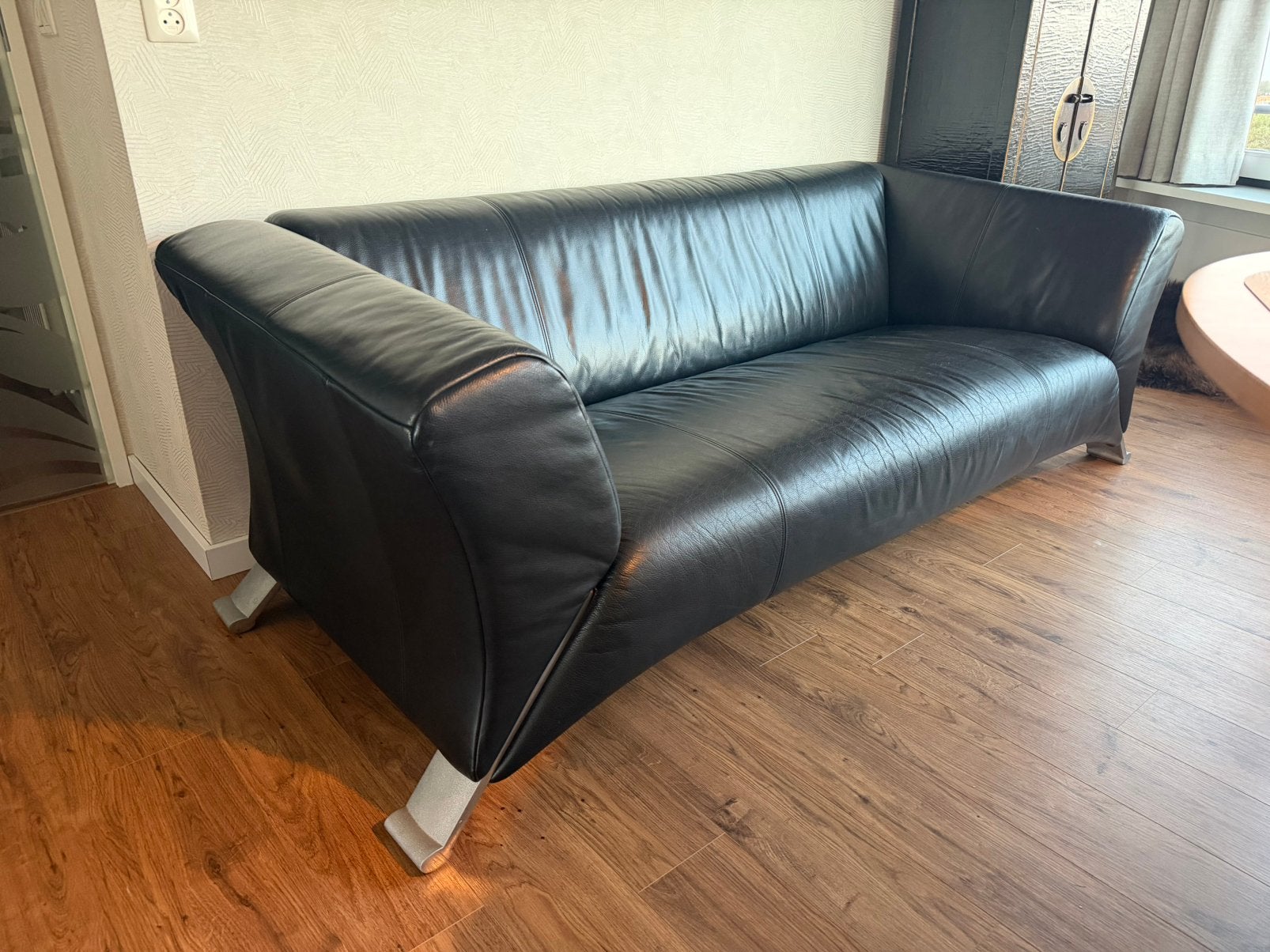 Rolf Benz 322 Bank 3-zits Designer Bankstel, Ophalen, Gebruikt, Driepersoons, 75 tot 100 cm