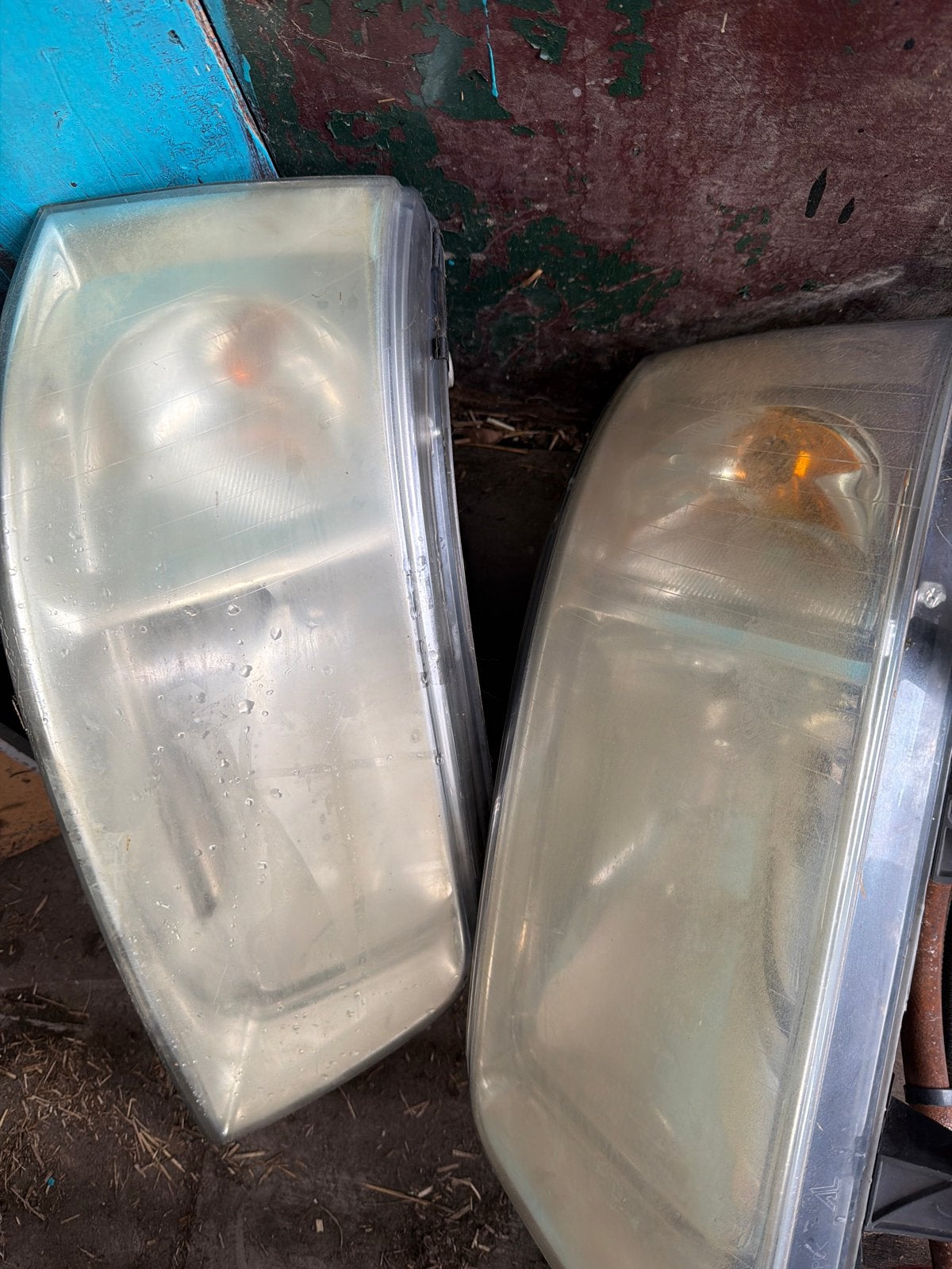 Koplampen Volkswagen Transporter T5 (set), Auto-onderdelen, Ophalen, Gebruikt, Volkswagen