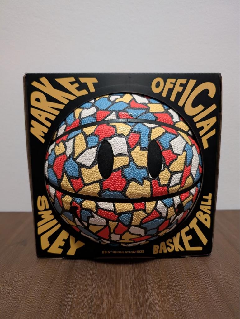 ChinaTown Market x Smiley Mosaic Basket Ball , Ophalen of Verzenden