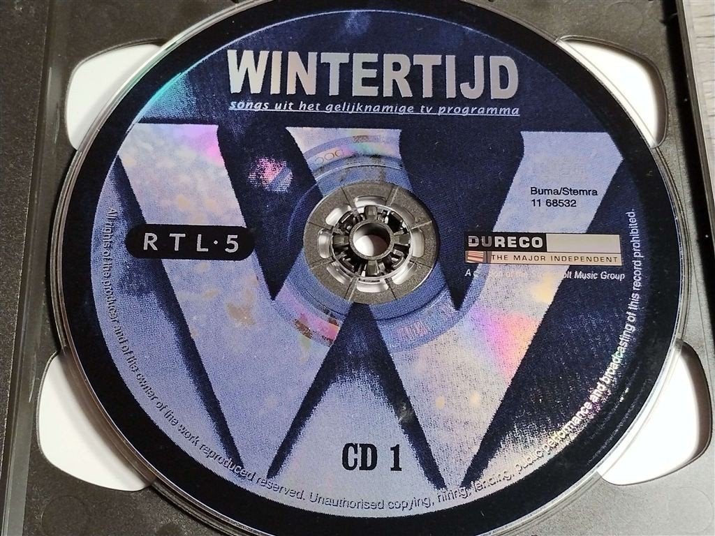 Wintertijd - Songs Uit Het Gelijknamige Tv Programma, Cd's en Dvd's, Ophalen of Verzenden, Zo goed als nieuw, Nederlandstalig