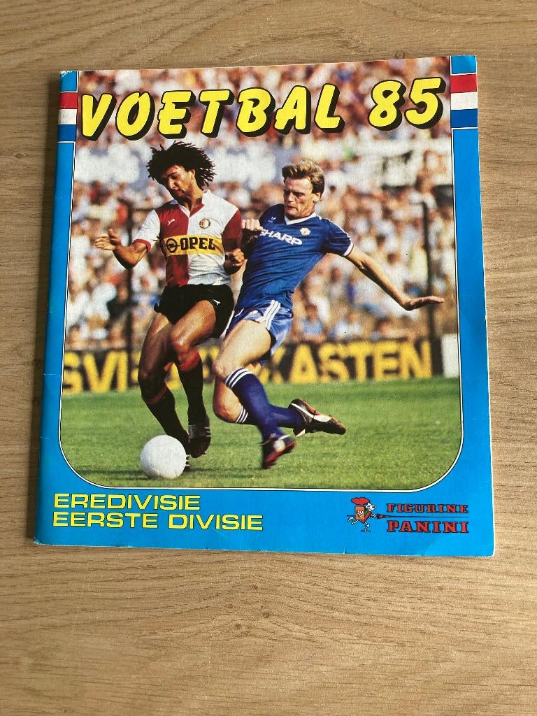 Panini Voetbal 85, Ophalen of Verzenden, Zo goed als nieuw, Ajax, Poster, Plaatje of Sticker