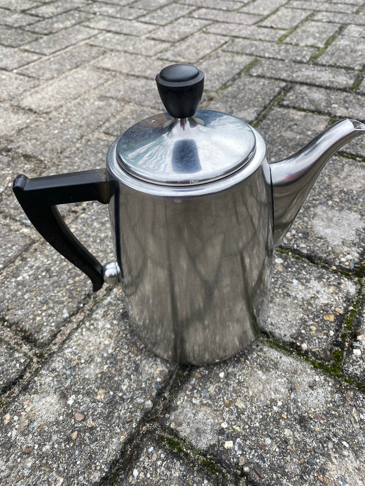 Demeyere theepot/fluitketel - Roestvrij staal, Theepot/fluitketel, Gebruikt, Zilver, Ophalen of Verzenden