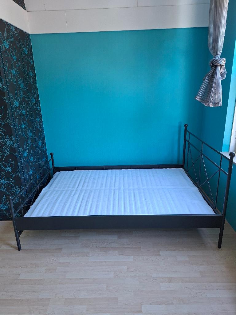 Bed 140x210, Ophalen, Gebruikt, Tweepersoons, 140 cm
