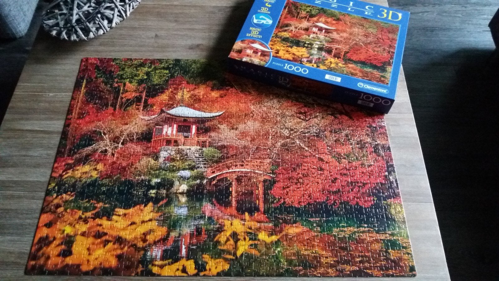 Magic Puzzle 3D Orient Dream 1000 stukjes

Op te halen in Ni, Ophalen, 500 t/m 1500 stukjes