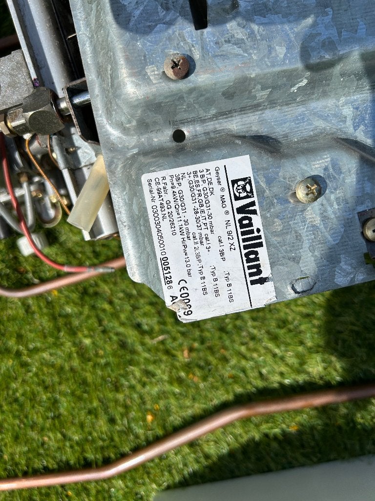 Gasgeiser Vaillant, Ophalen, Gebruikt, Geiser, Minder dan 20 liter