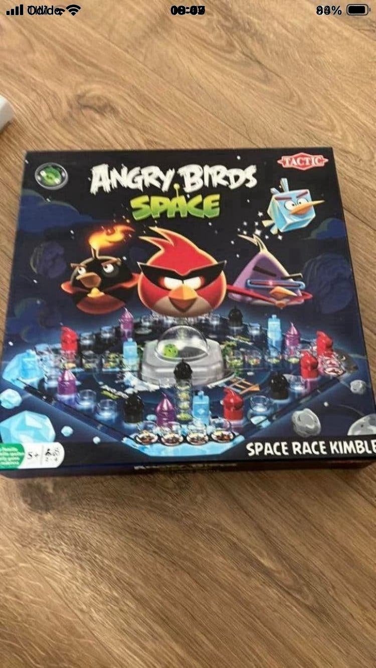 Mens erger je niet angry birds, Ophalen of Verzenden, Zo goed als nieuw