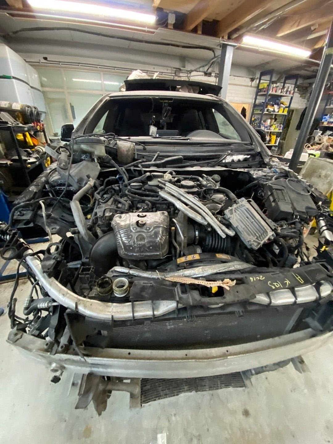 MERCEDES CLA W117 AMG A45 AUTO COMPLEET VOOR  onderdelen dui, Auto-onderdelen, Motor en Toebehoren, Gebruikt, -, Ophalen of Verzenden