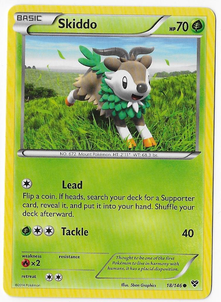 XY,  Skiddo [common] 18/146, Verzenden, Nieuw, Losse kaart