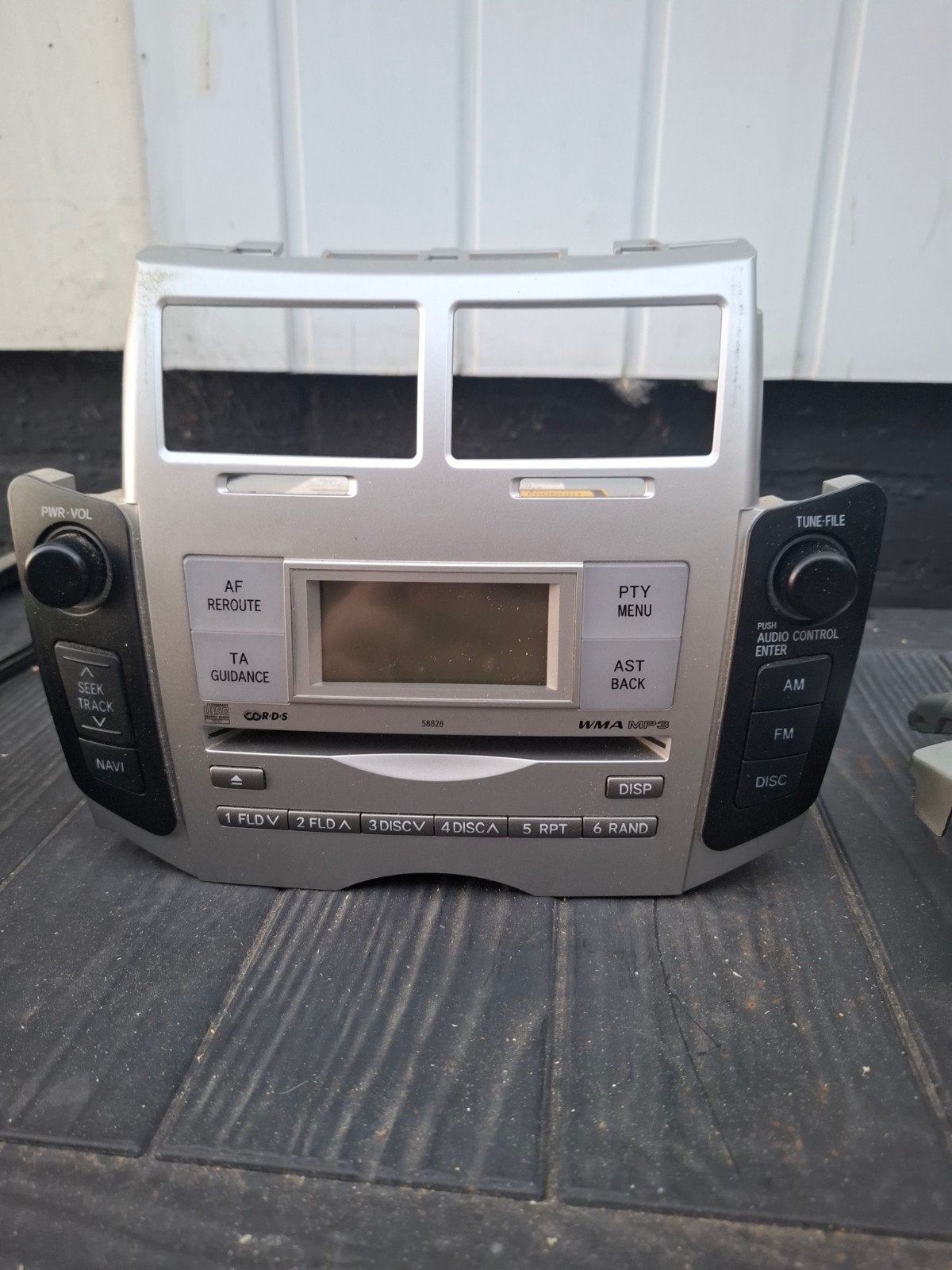 Radio Toyota Yaris 2 (2005-2011) - Origineel, Ophalen of Verzenden, Gebruikt