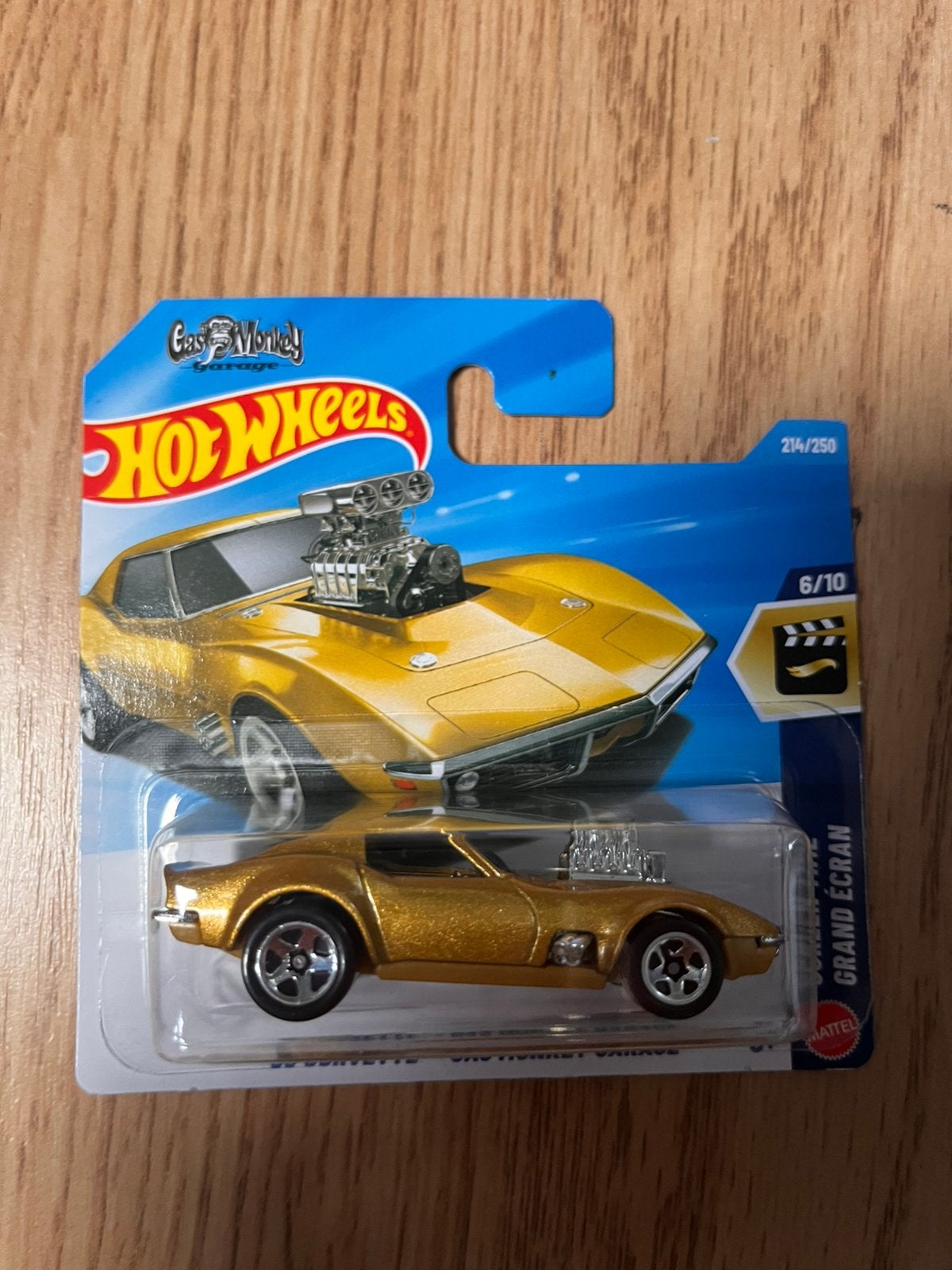 Hotwheels corvette gas monkey, Verzenden, Nieuw, Auto