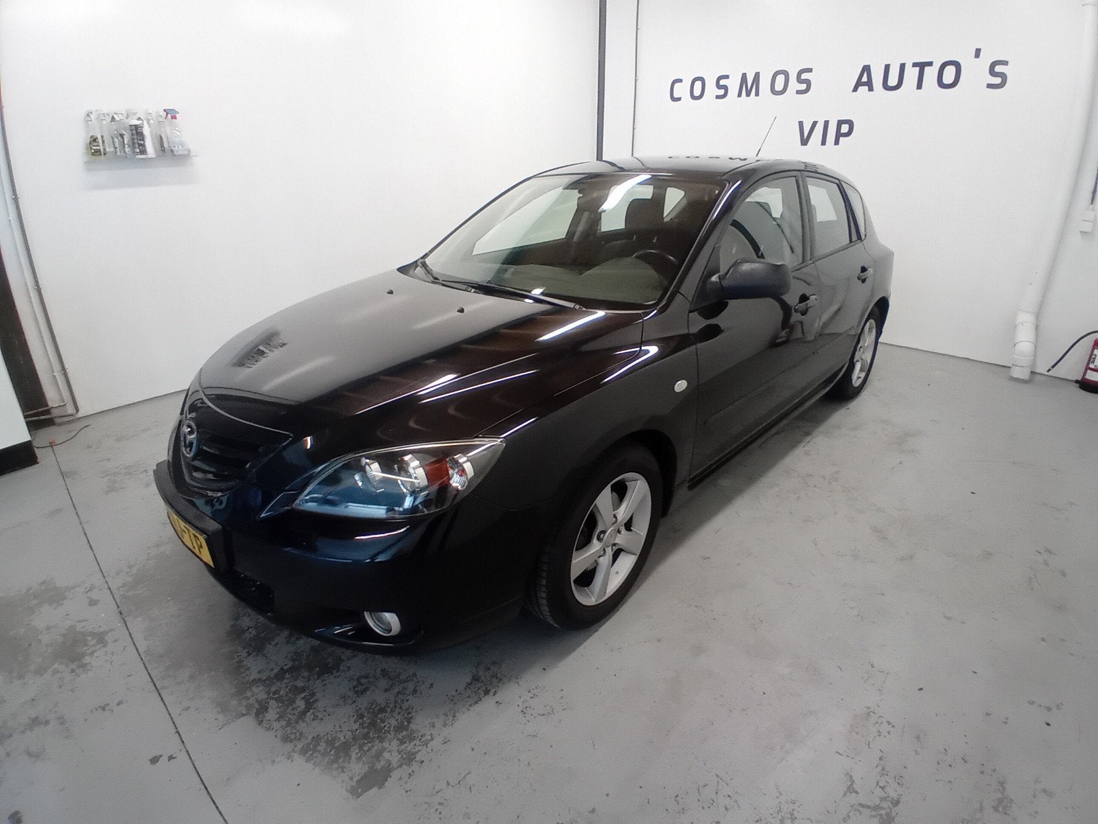 Mazda 3 1.6 Hatchback 2003 Zwart, Voorwielaandrijving, 1160 kg, 4 cilinders, Zwart