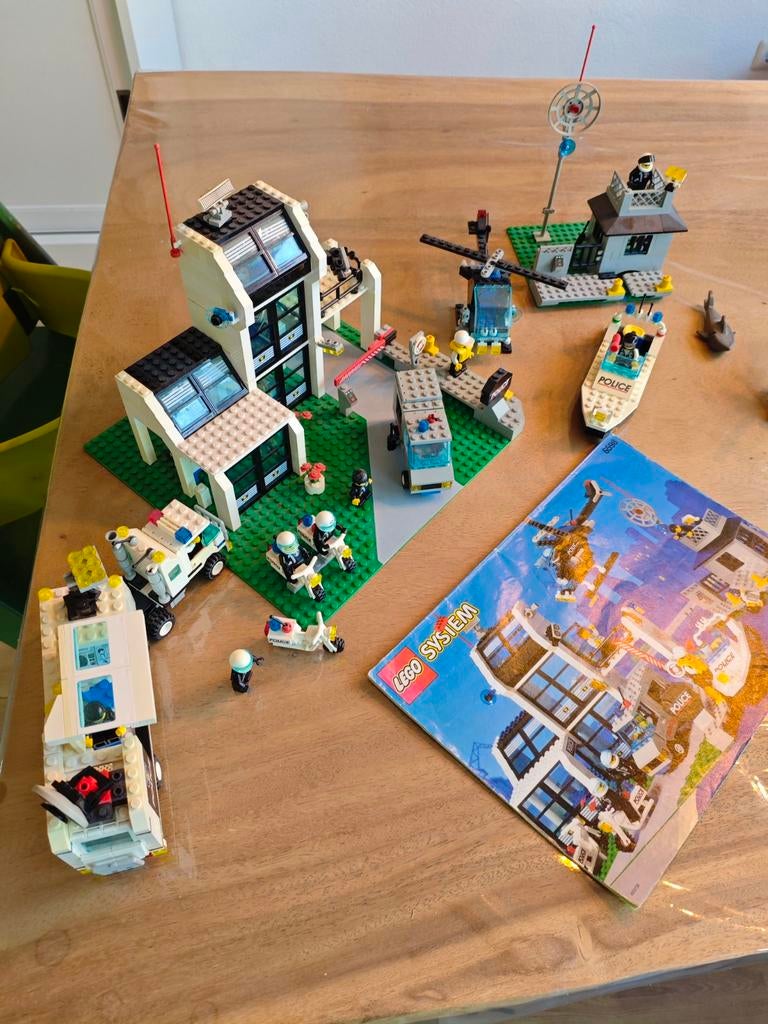 Lego Metro PD station 6598 met extra sets en instructies, Lego, Ophalen of Verzenden, Complete set, Meerdere sets
