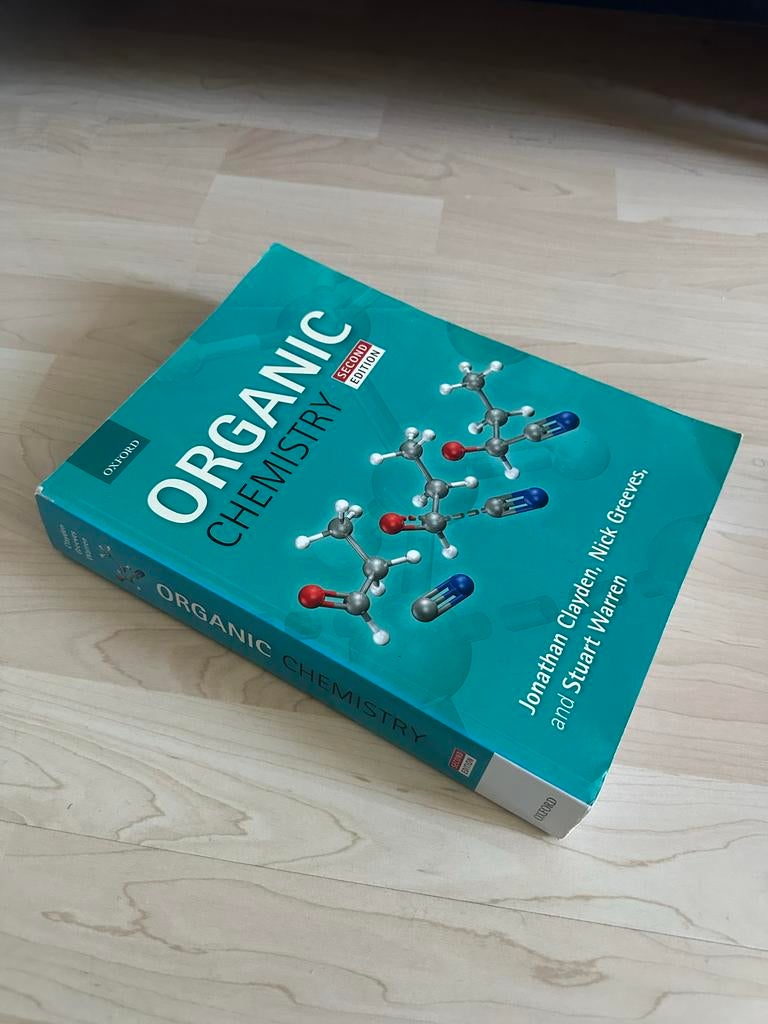 Organic Chemistry - Jonathan Clayden (2e editie), Ophalen, Zo goed als nieuw, Natuurwetenschap