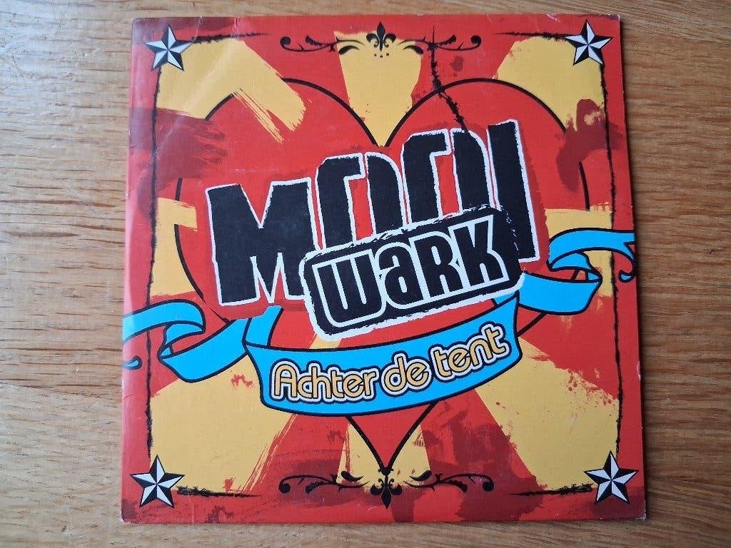 Mooi Wark - Achter de tent CD Single, Ophalen of Verzenden, Zo goed als nieuw, Inclusief doosje, Nederlandstalig