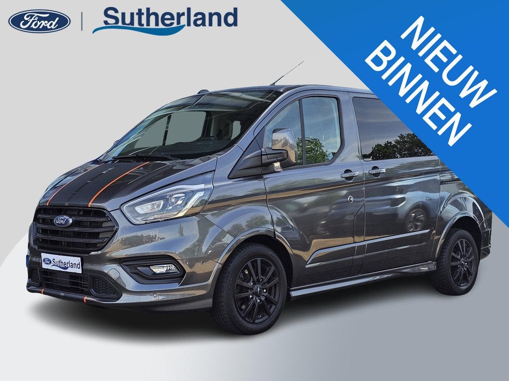 Ford Transit Custom 320 2.0 TDCI L1H1 Sport 185pk Automaat |, 15 km/l, Euro 6, 4 cilinders, Leder en Stof
