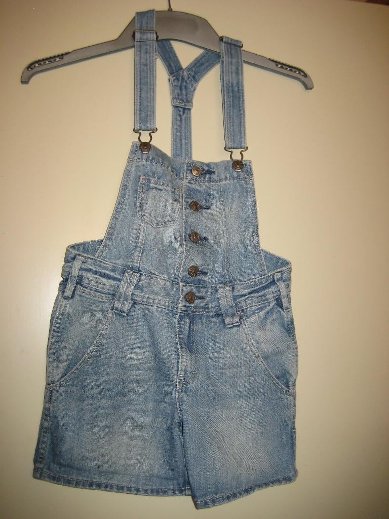 Jeans-broekje, 158, Dungaree, Kinderen en Baby's, Kinderkleding | Maat 158, Ophalen of Verzenden, Zo goed als nieuw, Meisje, Broek