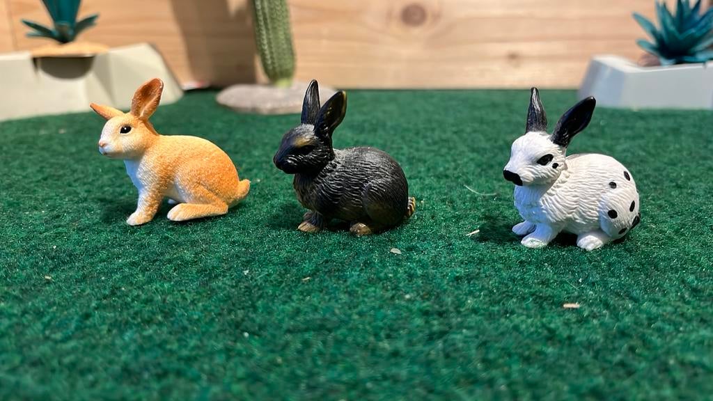 Schleich konijn, Verzamelen, Dierenverzamelingen, Ophalen of Verzenden, Zo goed als nieuw, Boerderijdier, Beeldje of Figuurtje