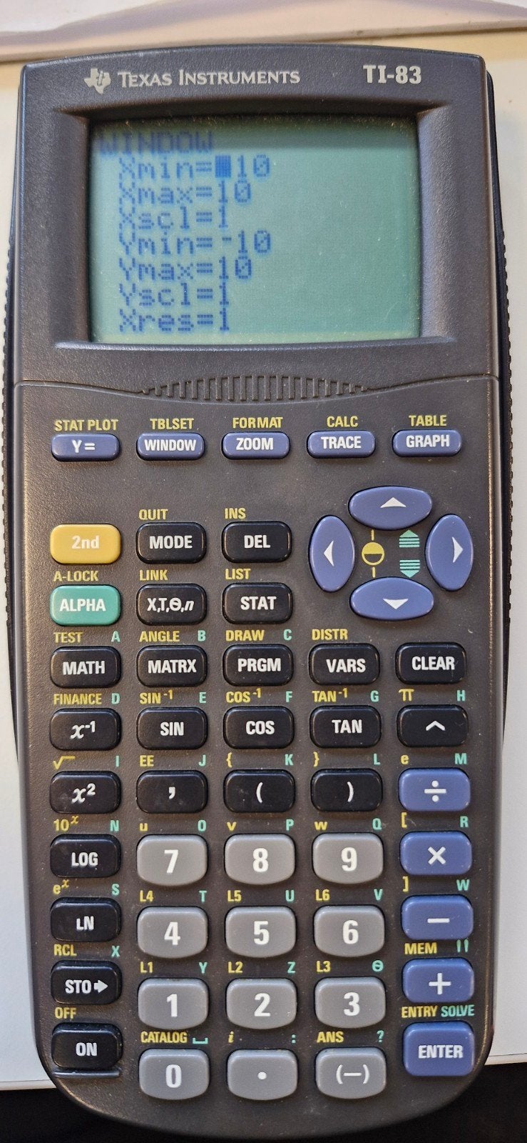 texas instruments TI-83, Ophalen of Verzenden, Grafische rekenmachine, Gebruikt