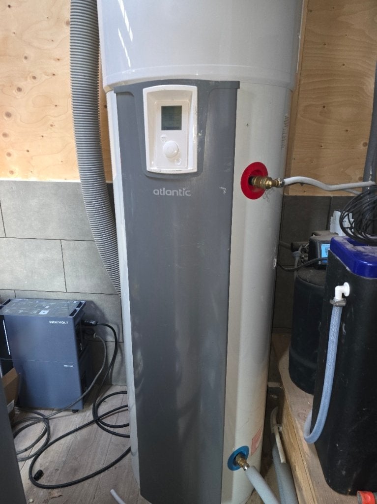 water accu, Doe-het-zelf en Verbouw, Ophalen, 100 liter of meer, Boiler, Minder dan 3 jaar oud