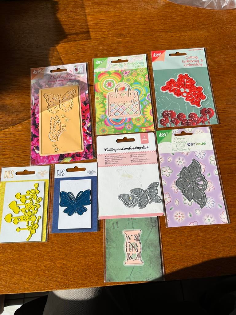 Cutting en embossing mallen, Hobby en Vrije tijd, Scrapbooking, Zo goed als nieuw, Frame of Mal, Overige merken, Ophalen of Verzenden