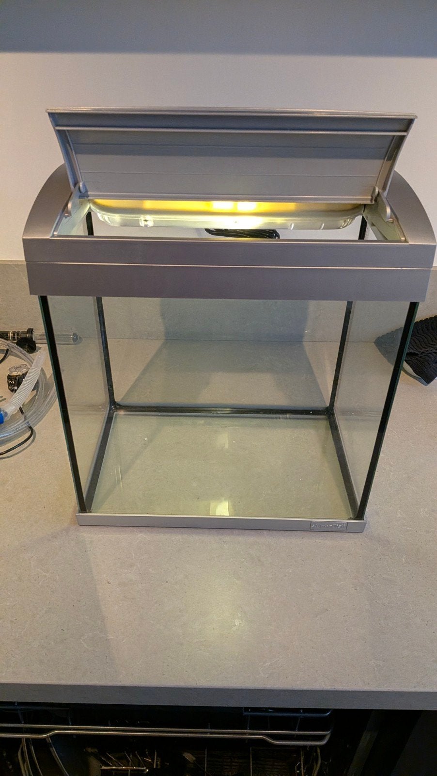 Superfish Aqua 30 aquarium met veel toebehoren, Dieren en Toebehoren, Vissen | Aquaria en Toebehoren, Gebruikt, Leeg aquarium