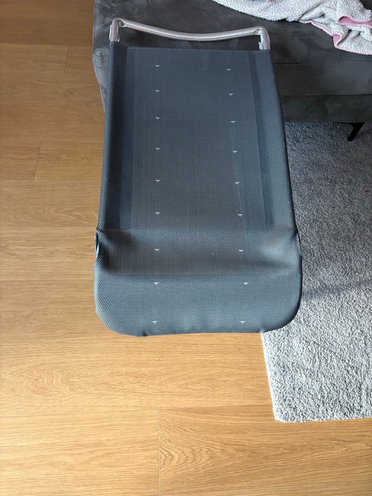 Crespo voetenbank voor campingstoel, Ophalen, Zo goed als nieuw, Campingmeubel-accessoire