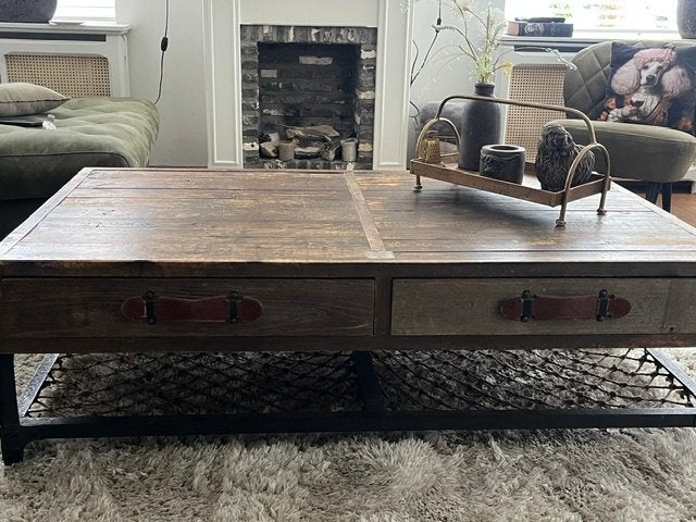 salon tafel, Huis en Inrichting, Ophalen, Gebruikt, 100 tot 150 cm, 50 tot 100 cm