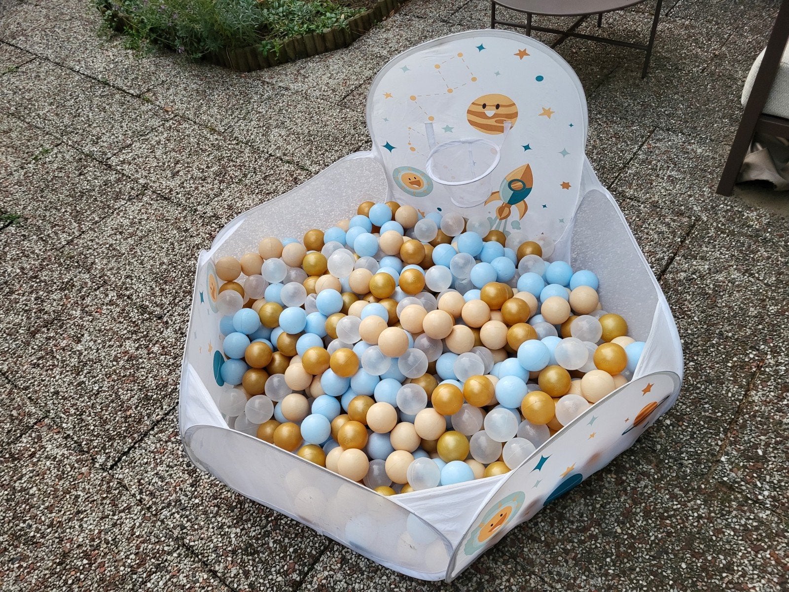 Ballenbak met ballen - 1,5 x 1,5m, Ophalen, Gebruikt, Overige typen