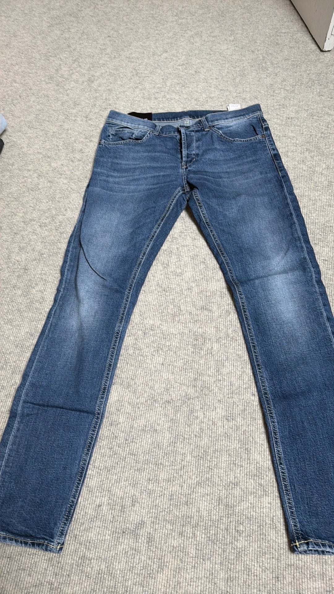 Dondup jeans 34, Ophalen of Verzenden, Zo goed als nieuw, Blauw, W33 - W34 (confectie 48/50)
