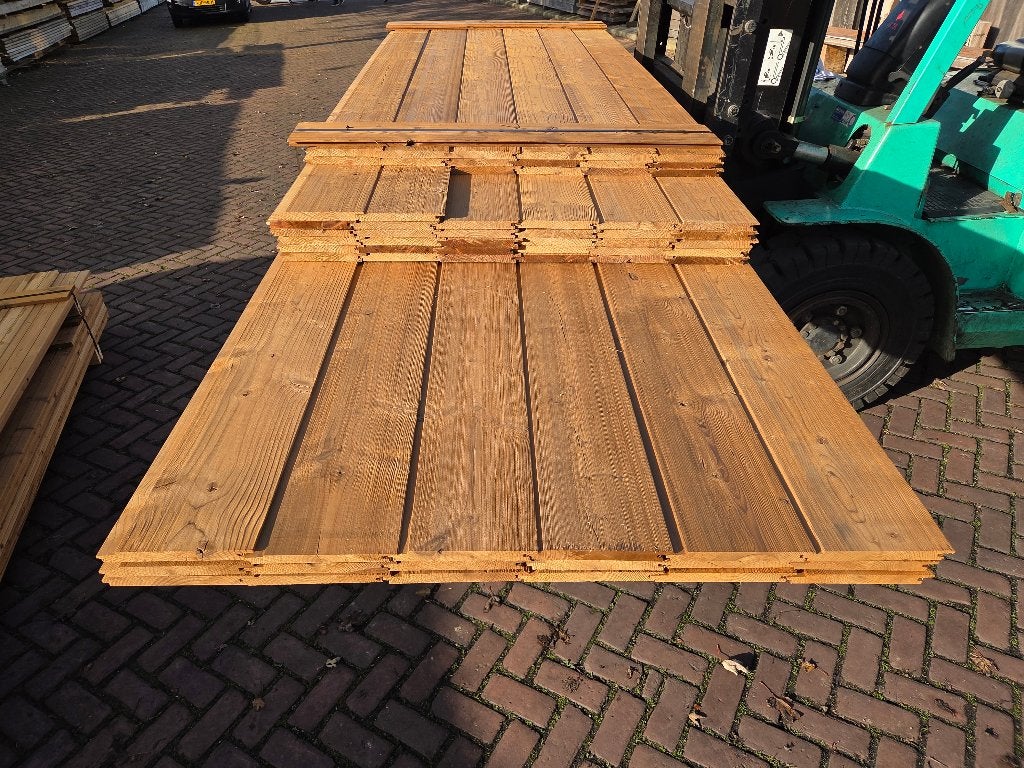 33 m2 Thermowood rabat  - nr: TP9, Tuin en Terras, Ophalen, Nieuw, 250 cm of meer, Planken